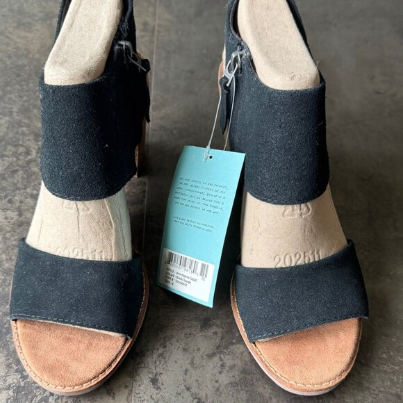Toms Majorca Cutout Heeled Sandal - Picture 1 of 4